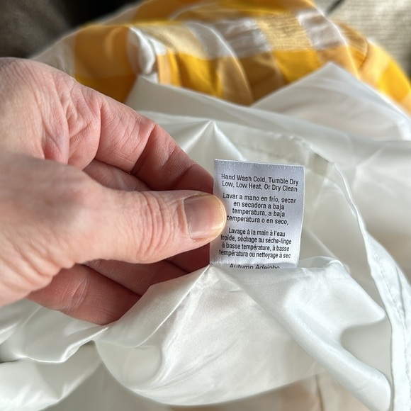 Autumn Adeigbo Lillian Gingham Cutout Midi Sundress in Yellow Gingham size 8. - Picture 13 of 13